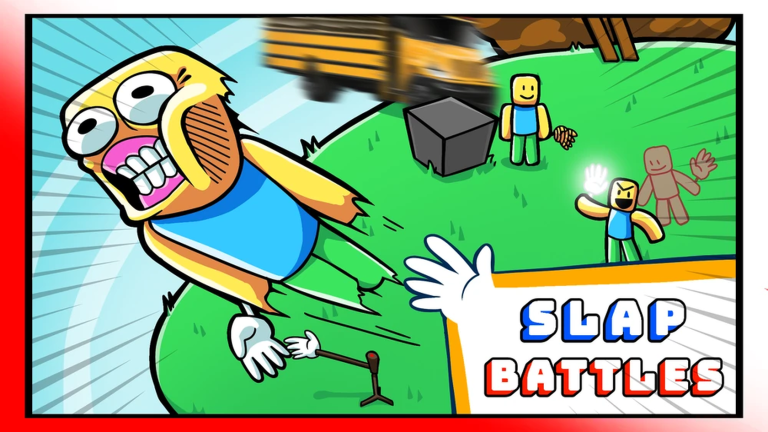 Official Slap Battles Roblox gameplay artwork